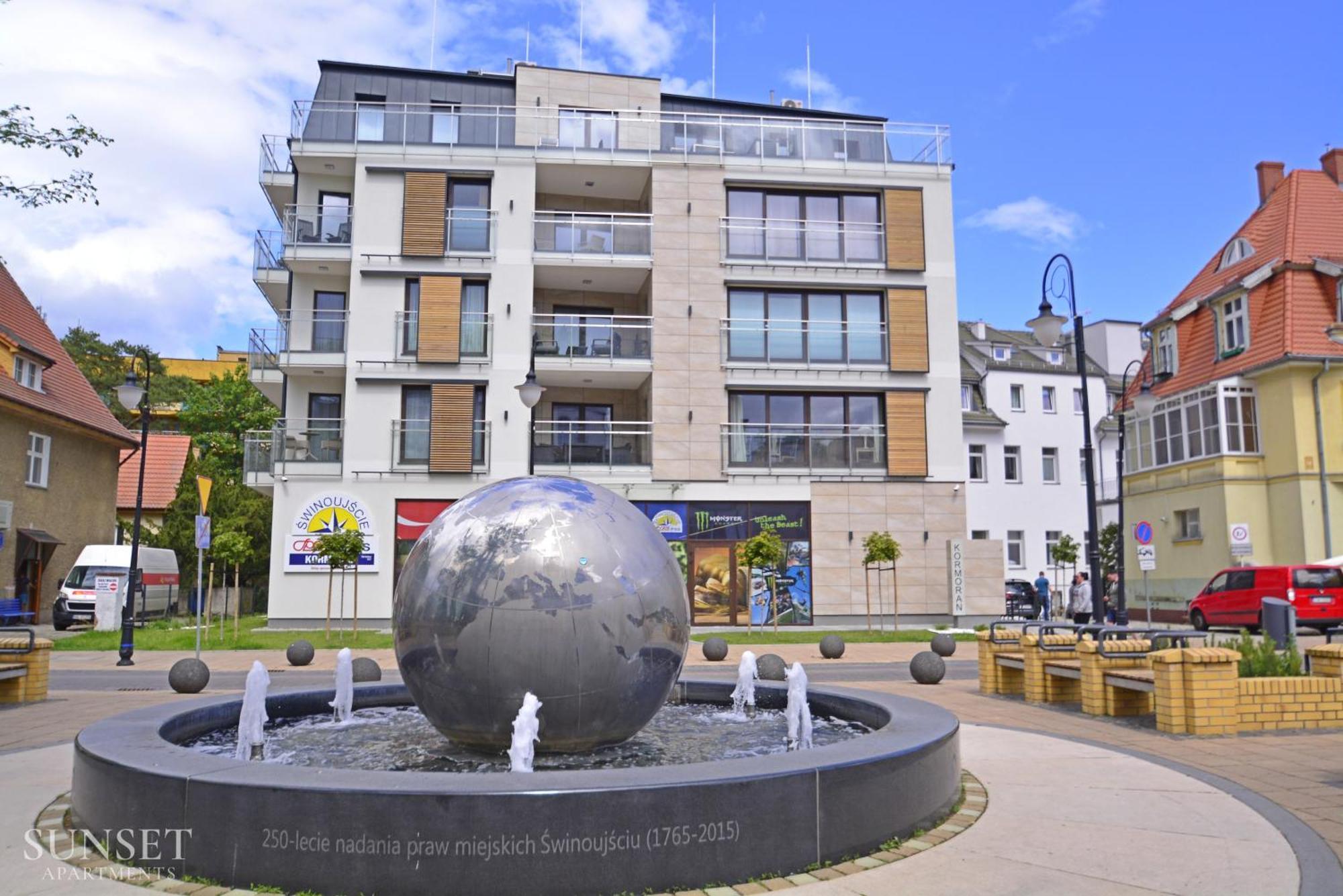Sunset Apartments - Kormoran - Plaza 300M Swinoujscie Exterior foto